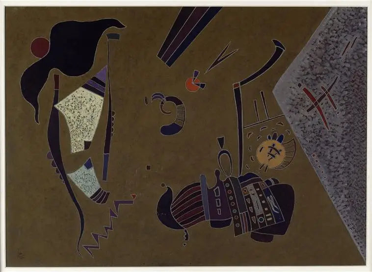 Küçük Kırmızı Daire - Vassily Kandinsky