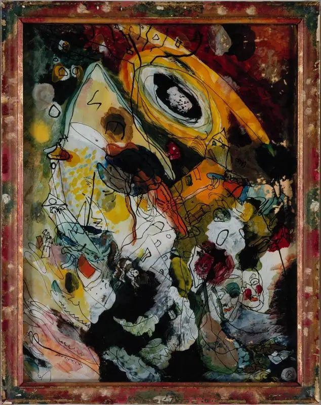 Burunluk ile - Vassily Kandinsky