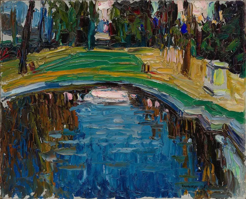 Parktaki Gölet - Vassily Kandinsky