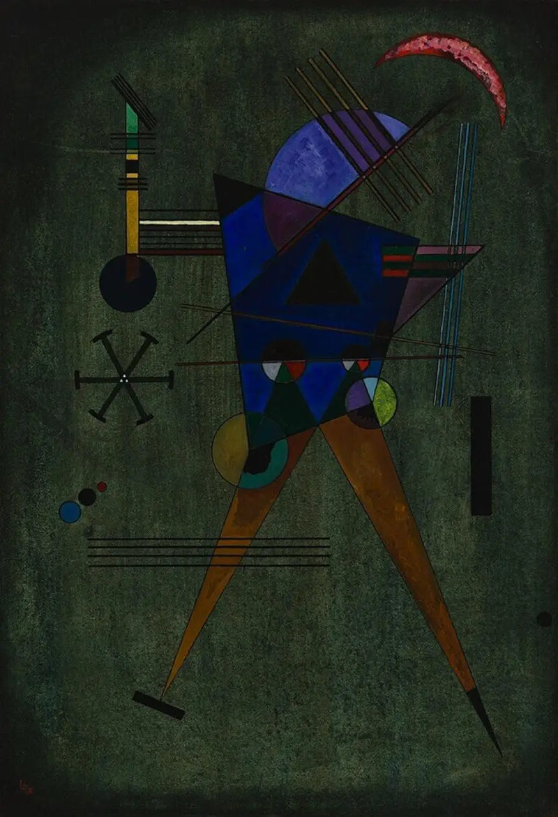 Siyah Üçgen - Vassily Kandinsky