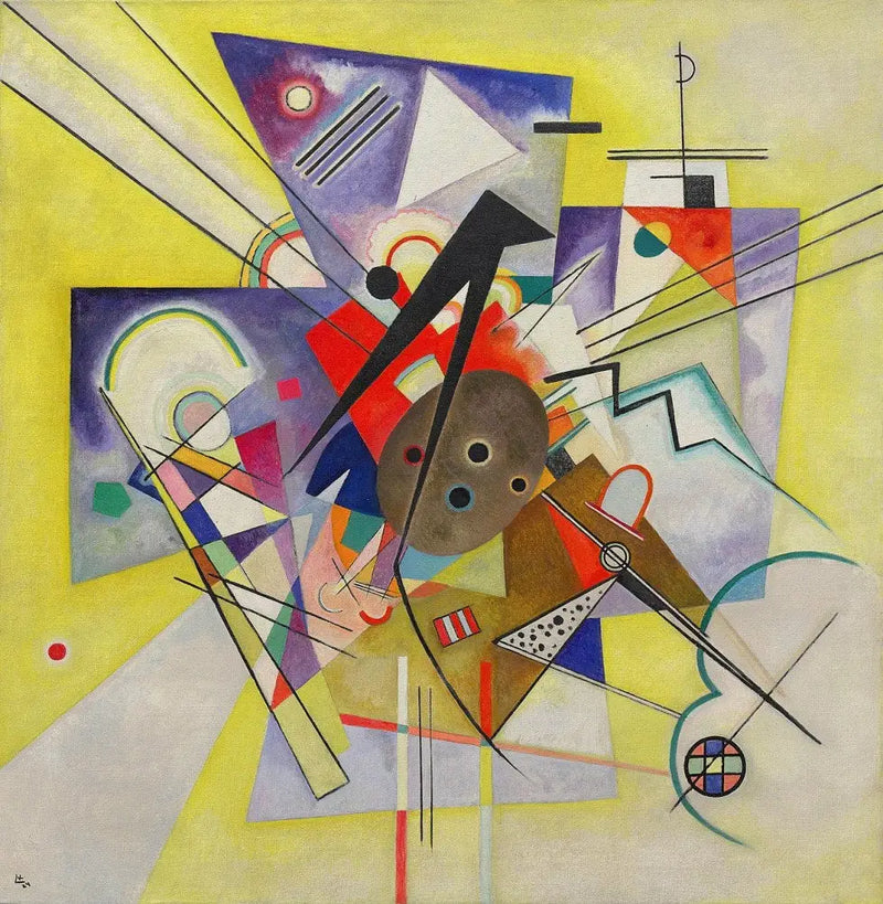 Sarı Eşlik - Vassily Kandinsky