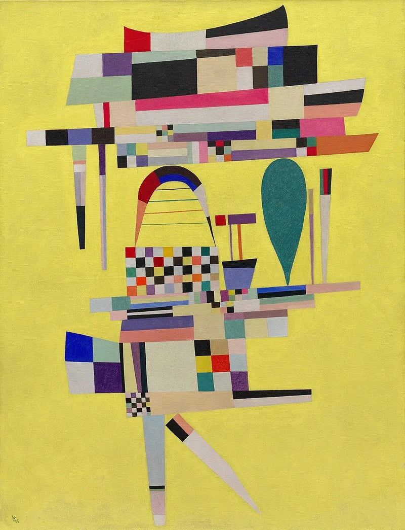 Sarı Tuval - Vassily Kandinsky