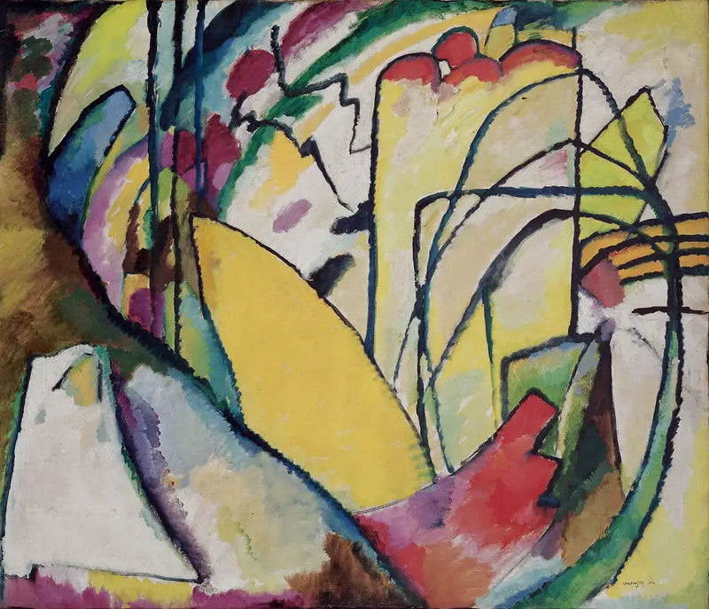 Doğaçlama 10 - Vassily Kandinsky