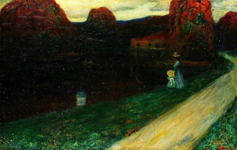 Akşam. - Vassily Kandinsky
