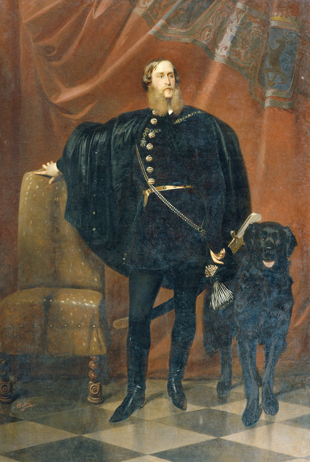 János, comte Pálffy d'Erdöd (1829-1908) - Karl von Piloty