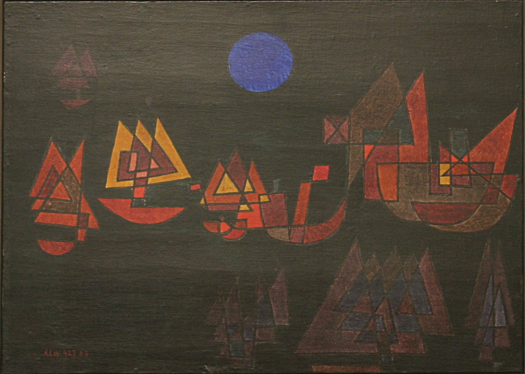 Karanlıkta Gemiler - Paul Klee