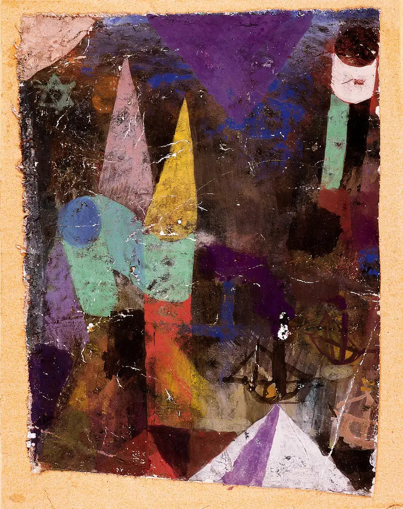 Hafenbild Nachts - Paul Klee