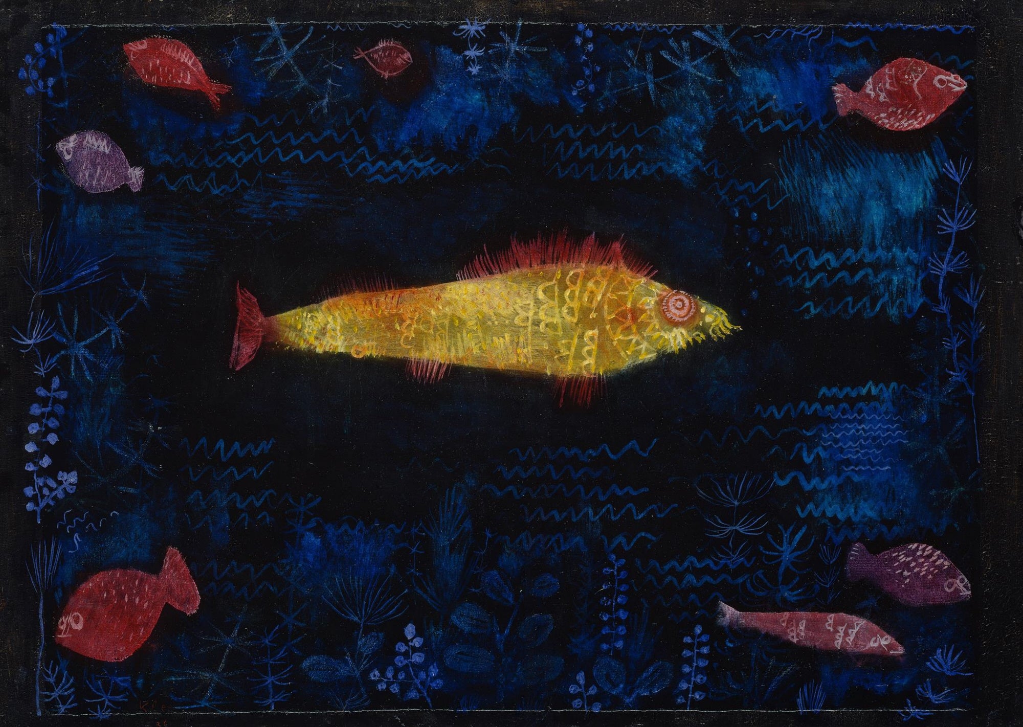 Kırmızı balık - Paul Klee
