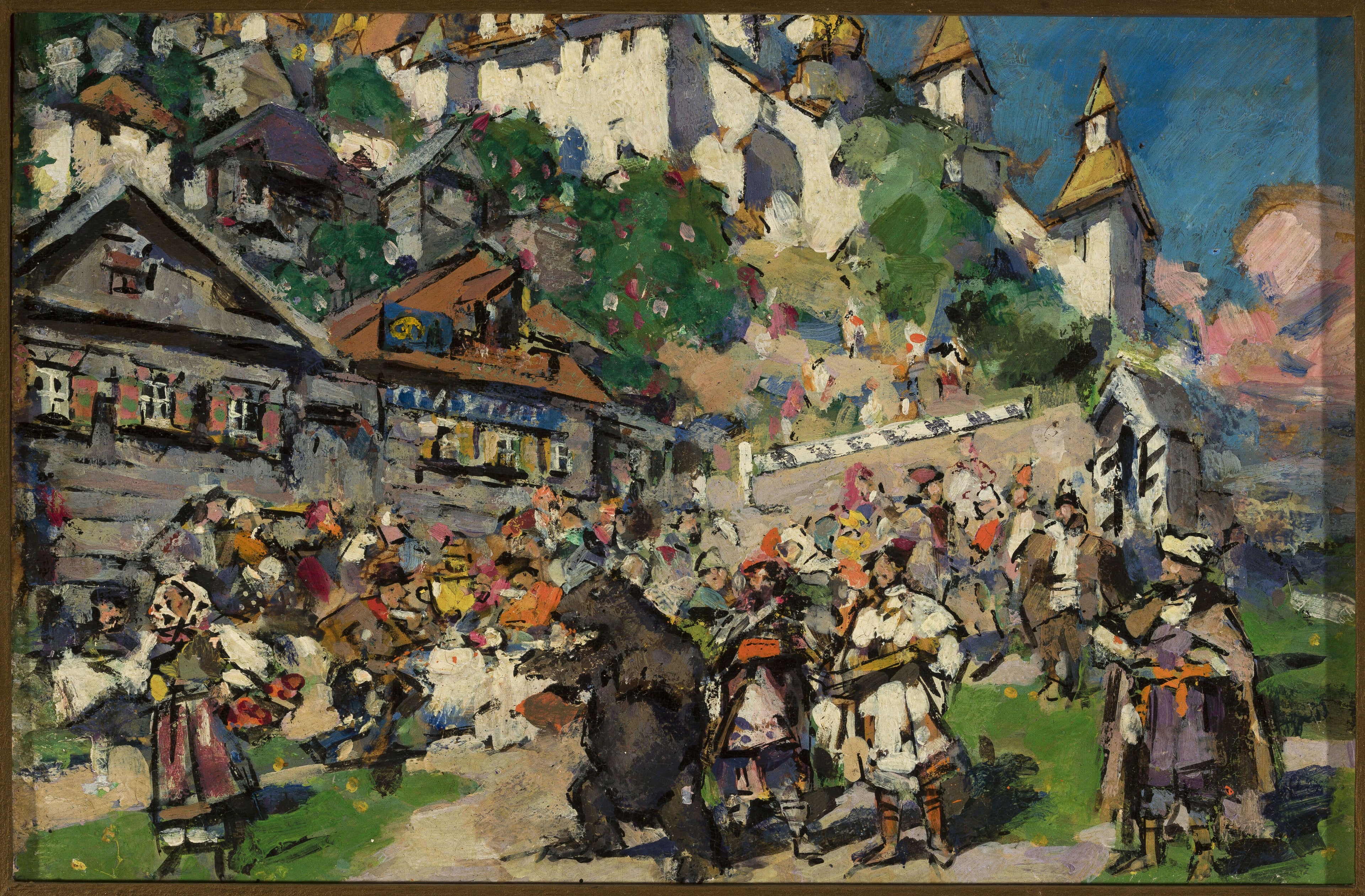 Avec des ours en Sibérie - Konstantin Korovin