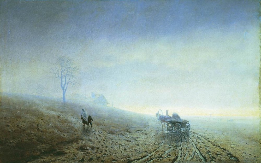 La Raspoutitsa d’automne, Arkhip Kouïndji, 1870