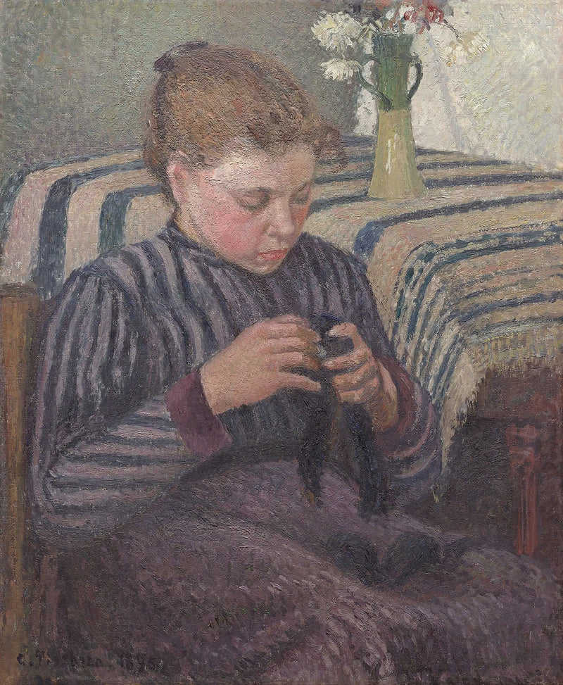 Onarıcı Kadın - Camille Pissarro