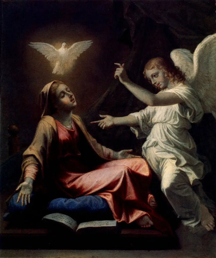 L’Annonciation - Nicolas Poussin - Alpha Reproduction