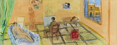L'Atelier de la rue Jeanne-d'Arc - Raoul Dufy