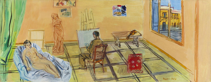 L'Atelier de la rue Jeanne-d'Arc - Raoul Dufy