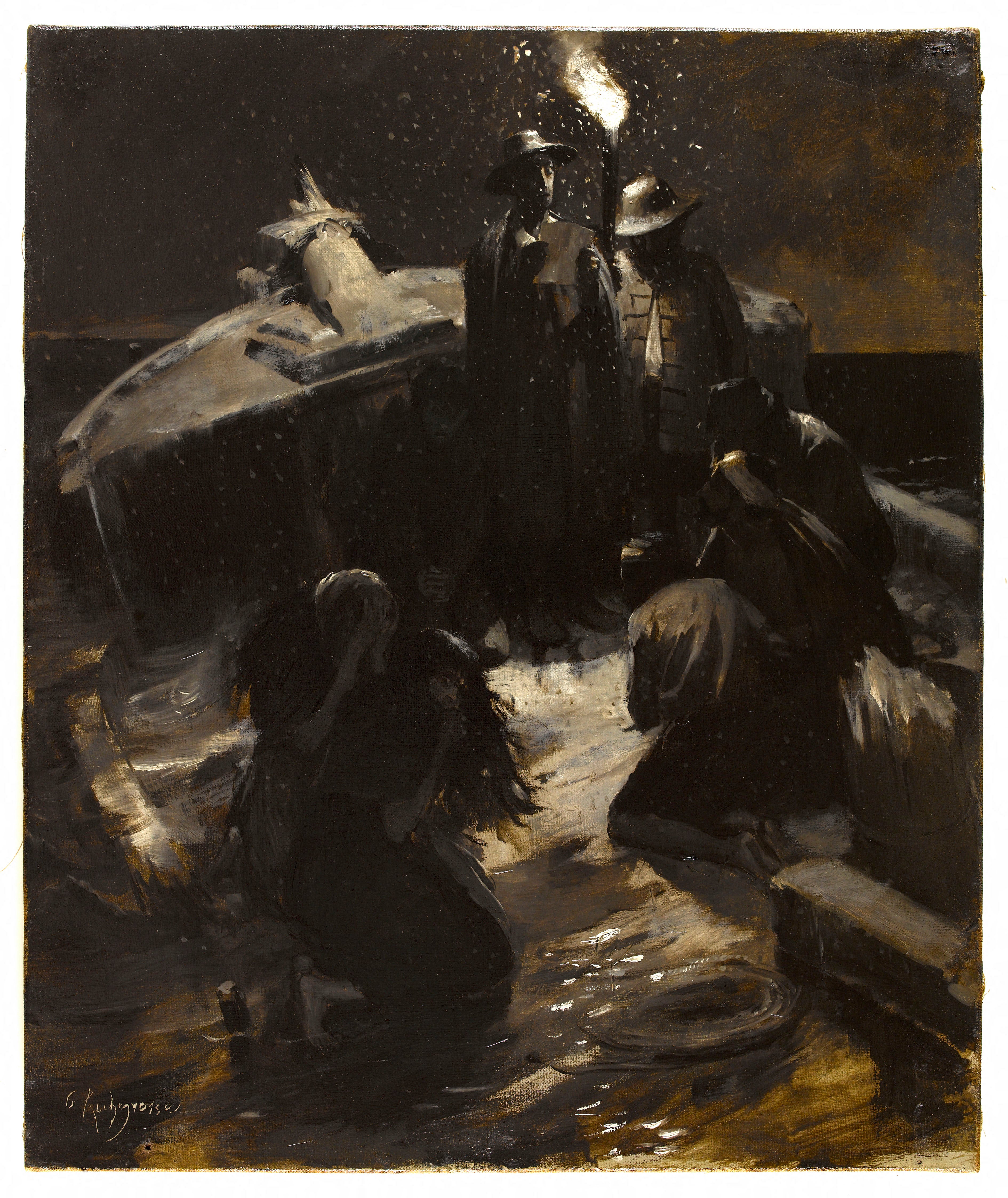 Le Naufrage - Georges-Antoine Rochegrosse