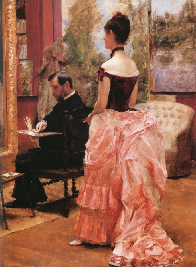 L'ébauche - Émile Friant