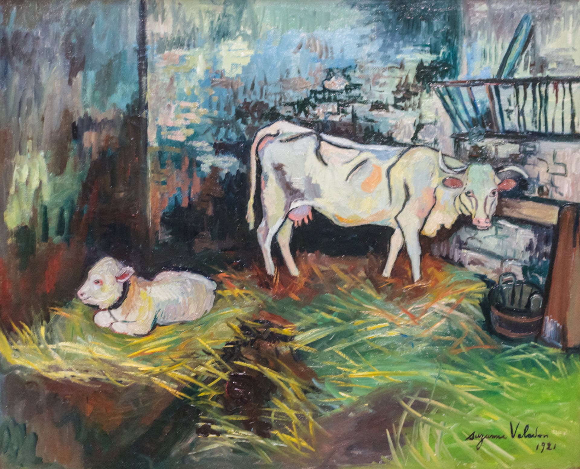 L'étable en Beaujolais — Suzanne Valadon
