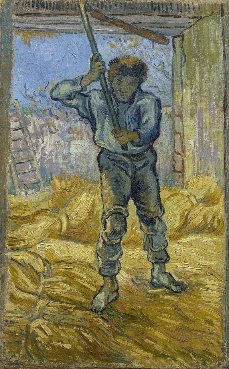La Batteuse (Millet'den) - Vincent van Gogh