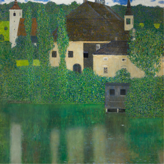 🏡🌿 Attersee'deki Kapalı Oda – Gustav Klimt (1902)