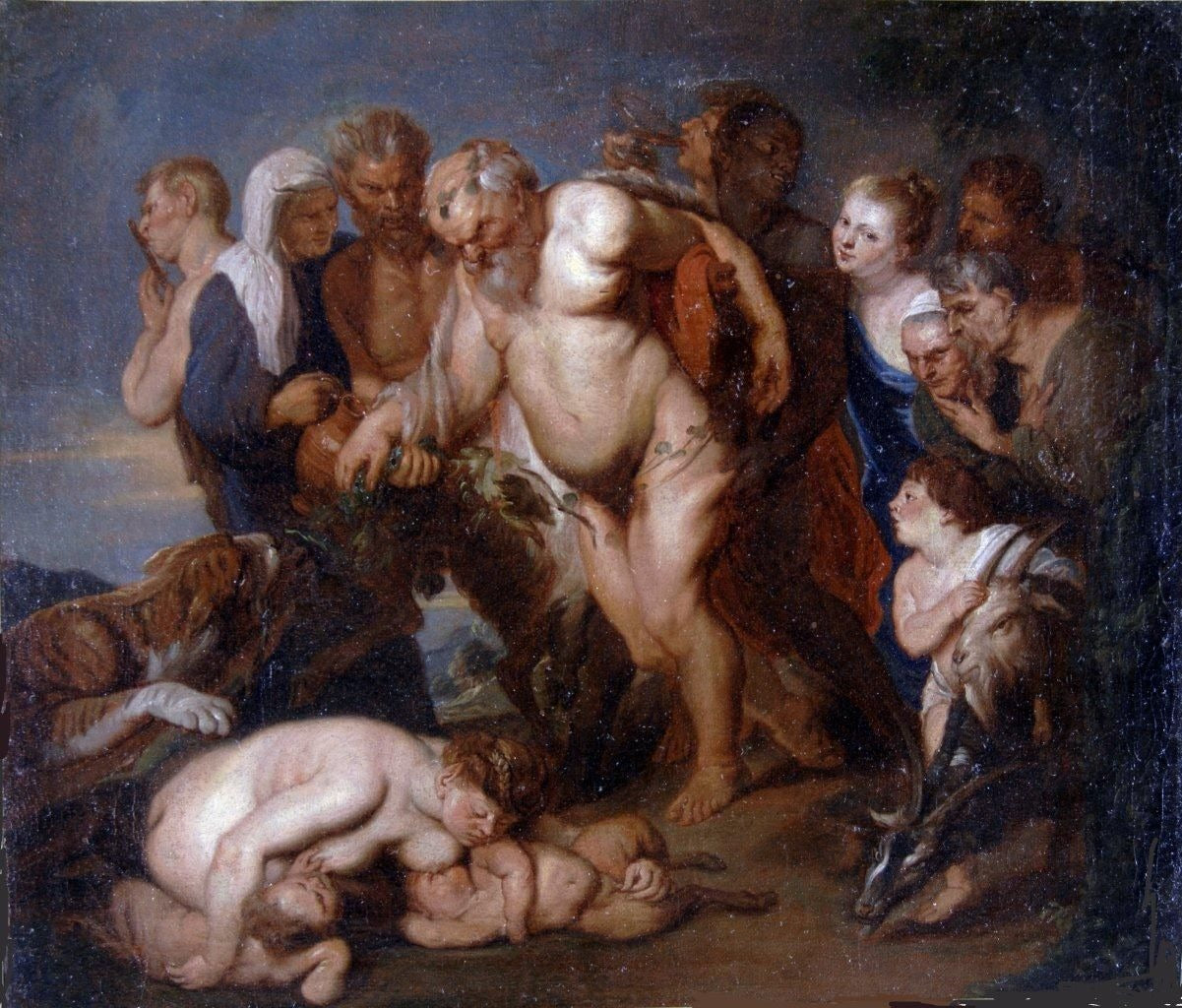 Silenus'un Yürüyüşü. - Peter Paul Rubens
