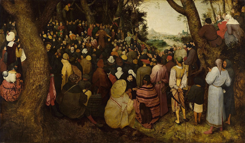 Vaftizci Yahya'nın Vaazı - Pieter Brueghel the Elder