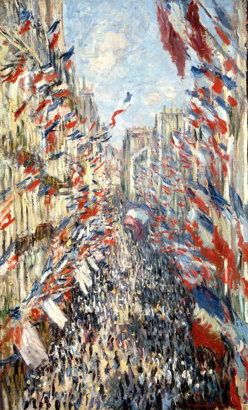 🎨 La Rue Montorgueil, 30 Haziran 1878 kutlaması – Claude Monet