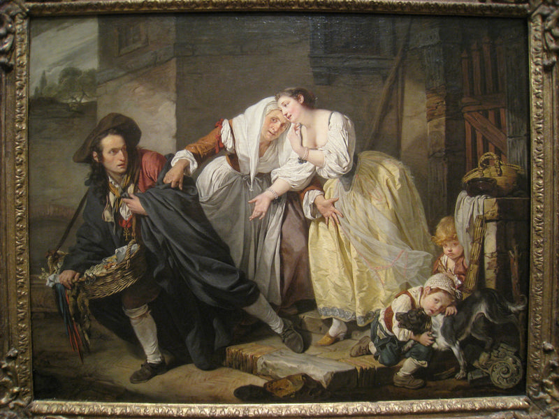 Napoliten Jest - Jean-Baptiste Greuze