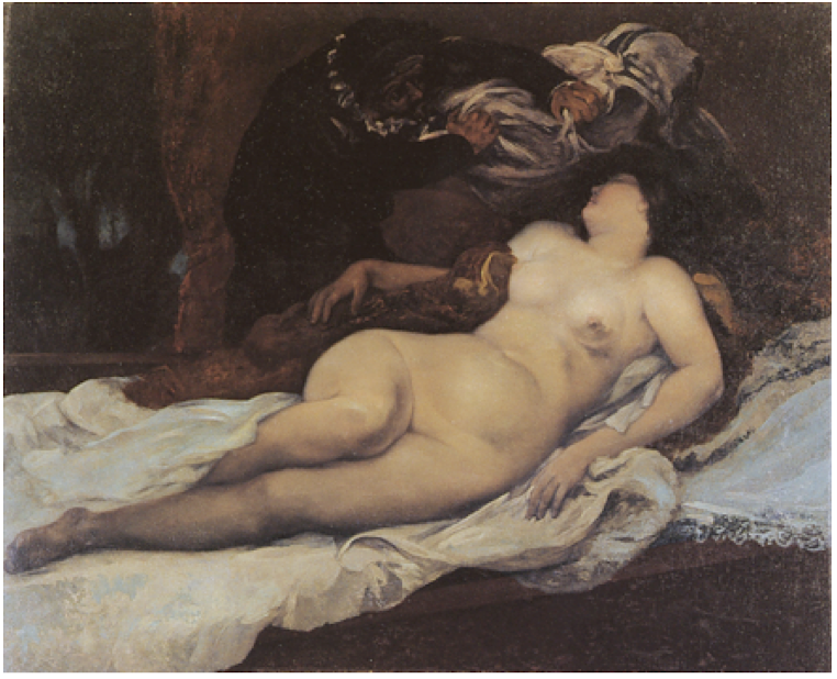Le meurtre de Desdémone - Gustave Courbet