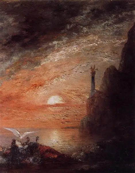 Sapho'nun Ölümü - Gustave Moreau