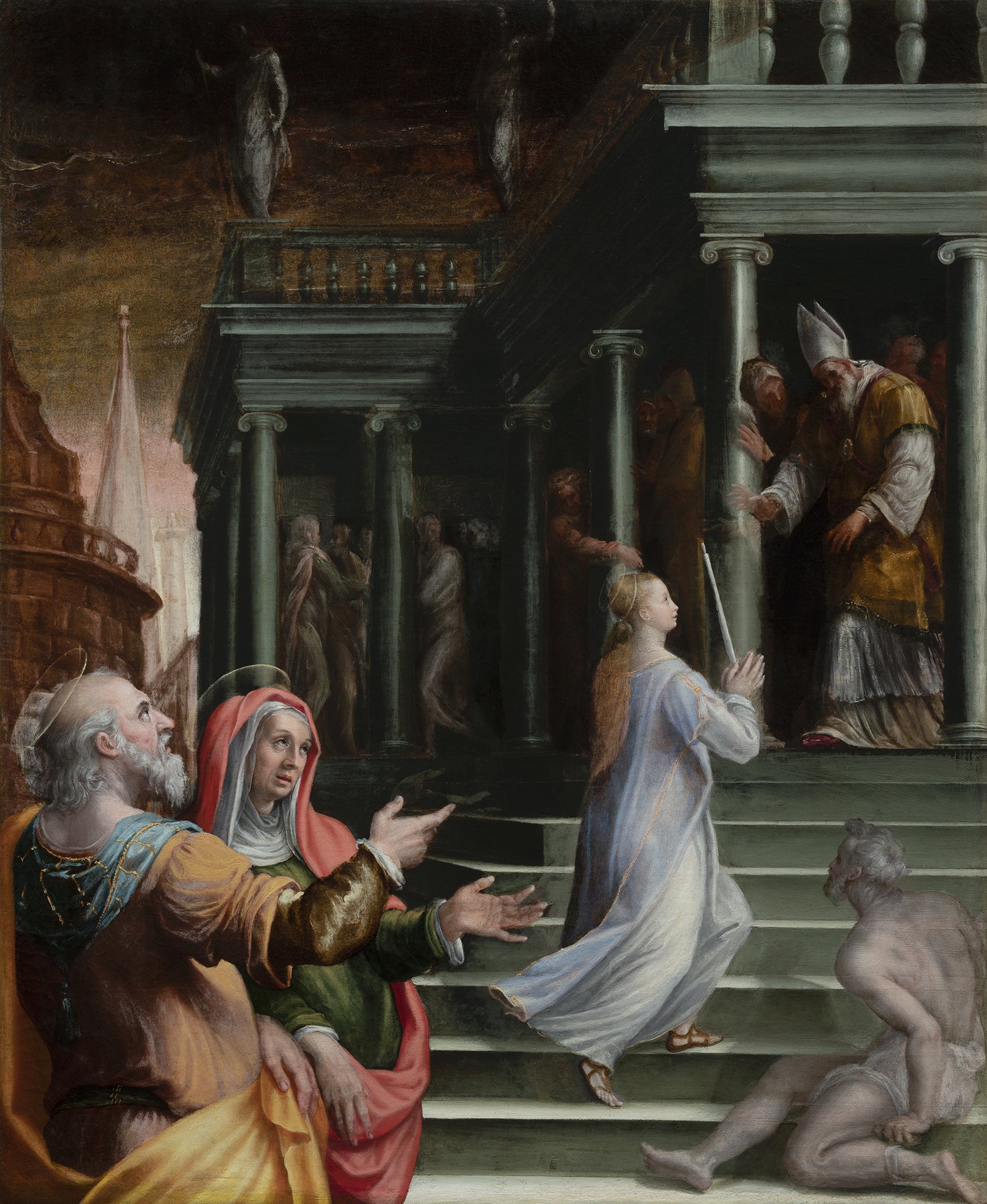La Présentation de Marie au Temple - Lavinia Fontana