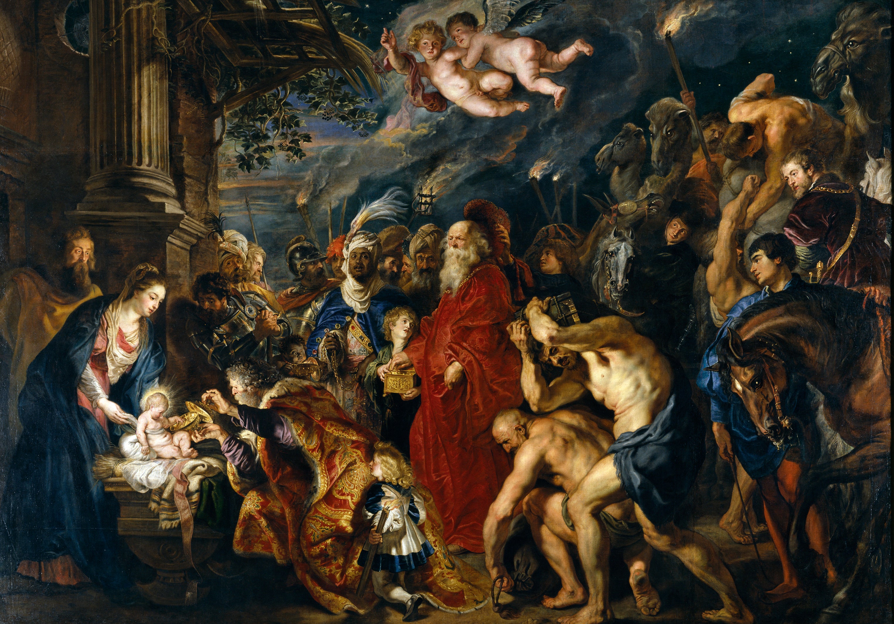 Magi'ye Tapınma - Peter Paul Rubens