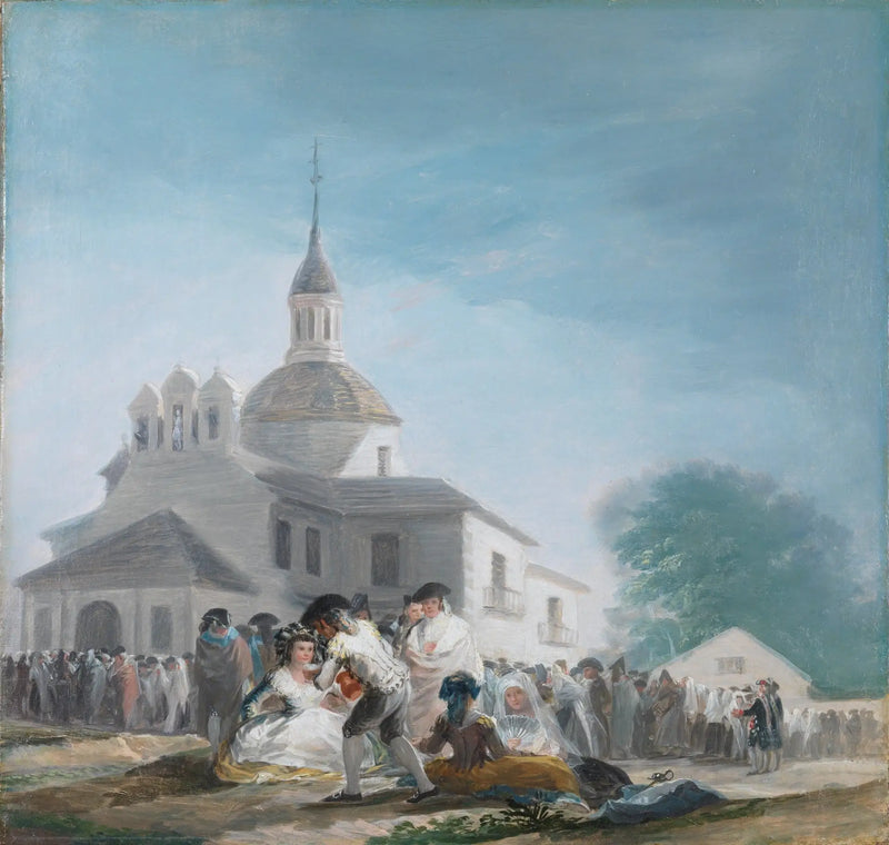 Saint Isidore'nin Ermitajı - Francisco de Goya