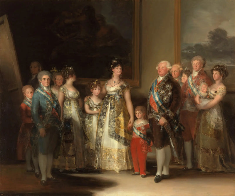Charles IV Ailesi - Francisco de Goya