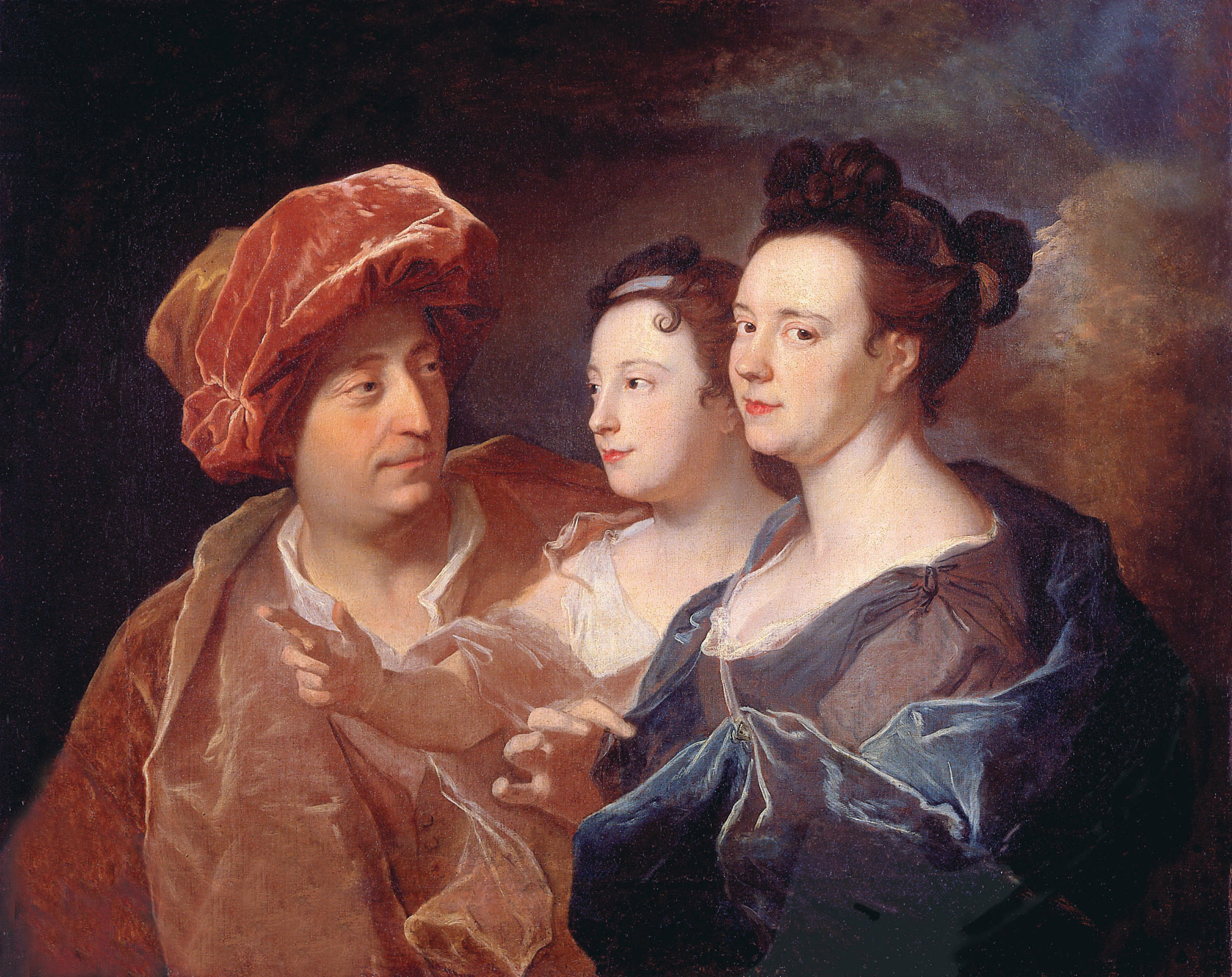 La Famille Laffite - Hyacinthe Rigaud