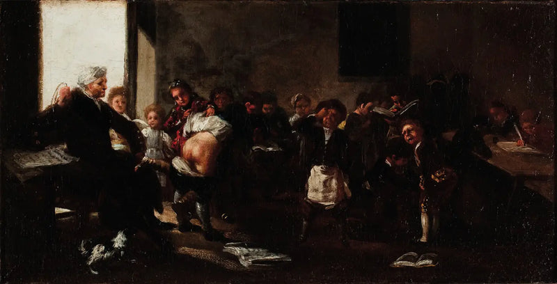 Dersler kana girer - Francisco de Goya