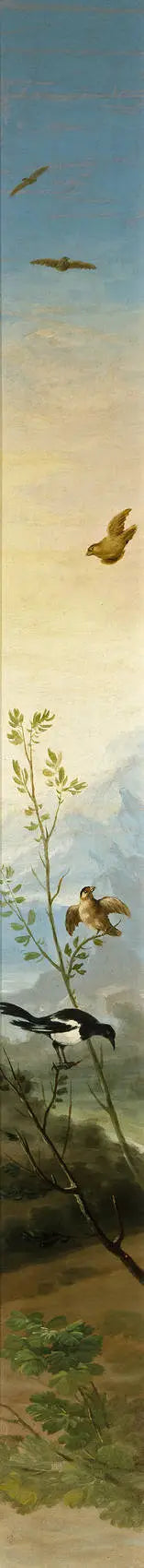 Bir Ağaç Üzerinde Marica - Francisco de Goya