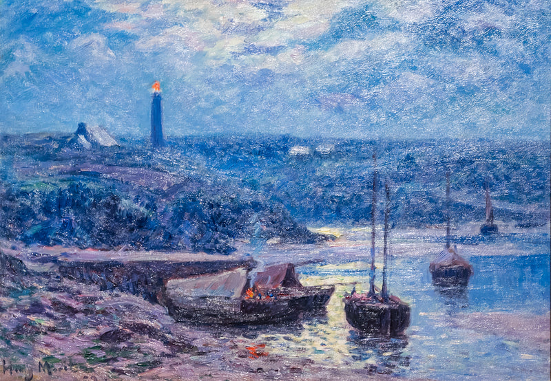 Douelan'da Gece - Henry Moret
