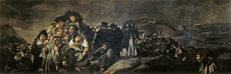 San Isidro'daki Ermitaj'a Hac - Francisco de Goya