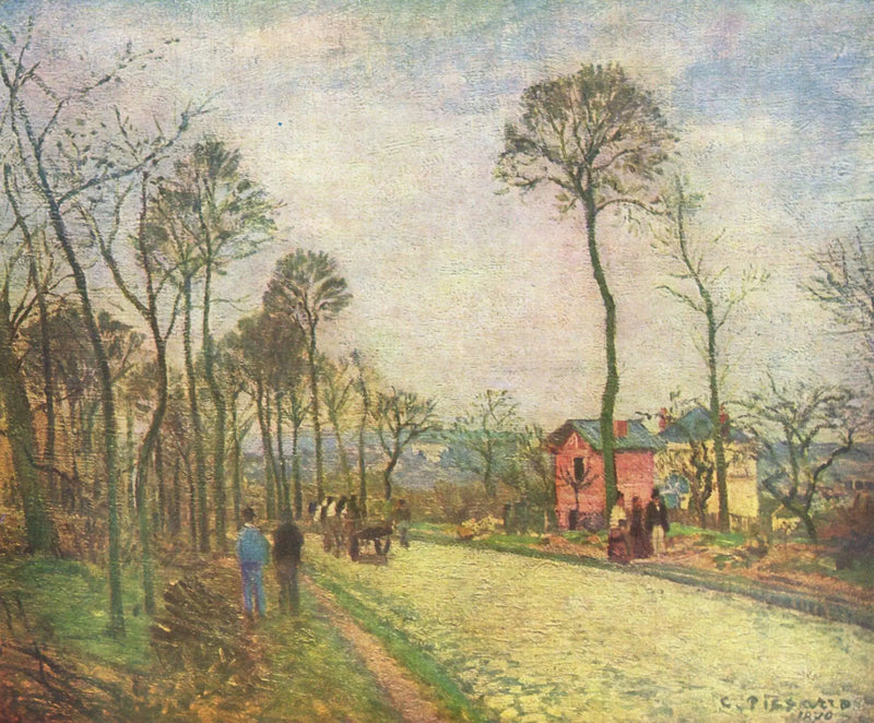 Louveciennes Yolu - Camille Pissarro