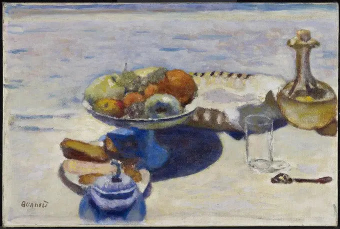 Süslenmiş masa - Pierre Bonnard