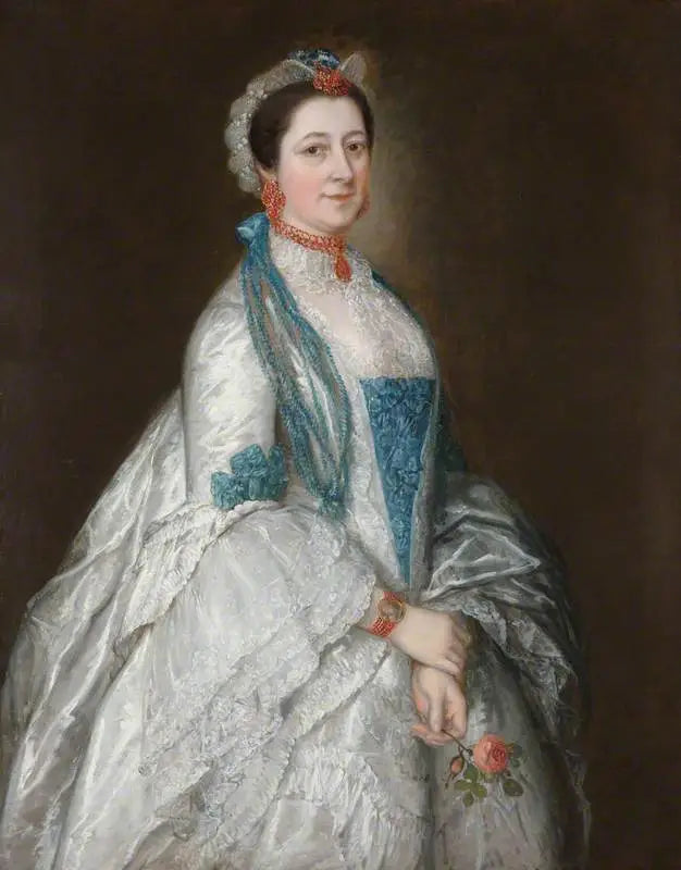 Lady Margaret Downing épouse de Sir Jacob Downing 4e baron - Thomas Gainsborough - Alpha Reproduction