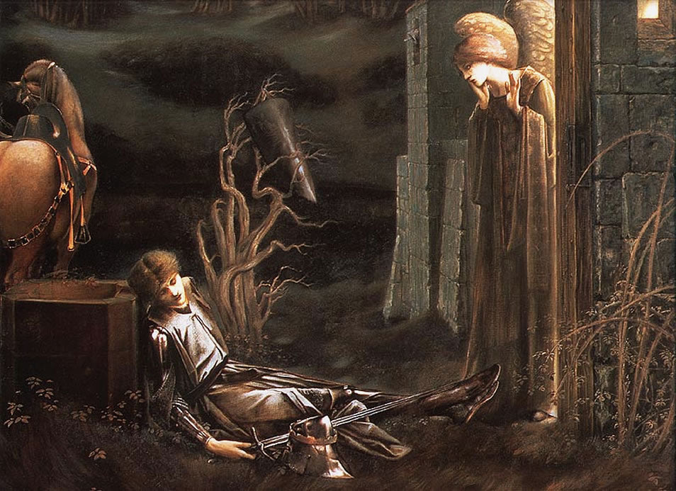 Chapelle Lancelot du Saint-Graal - Edward Burne-Jones - Alpha Reproduction