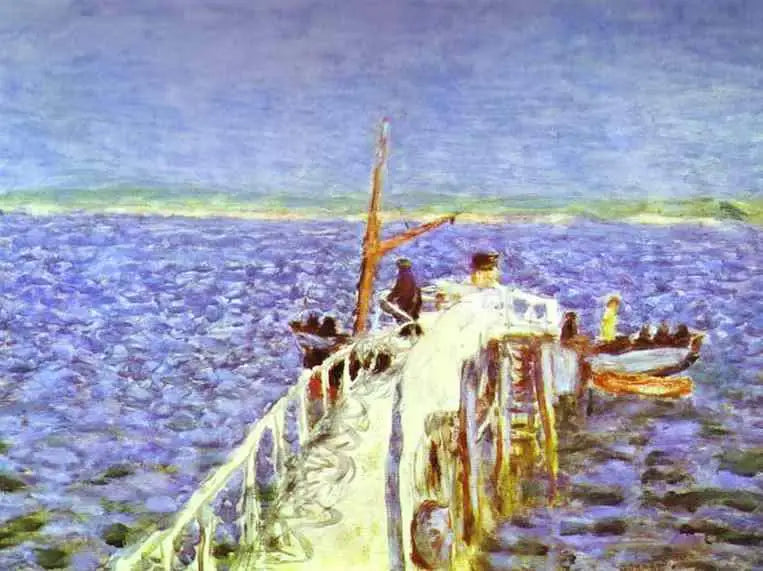 İskelesi - Pierre Bonnard