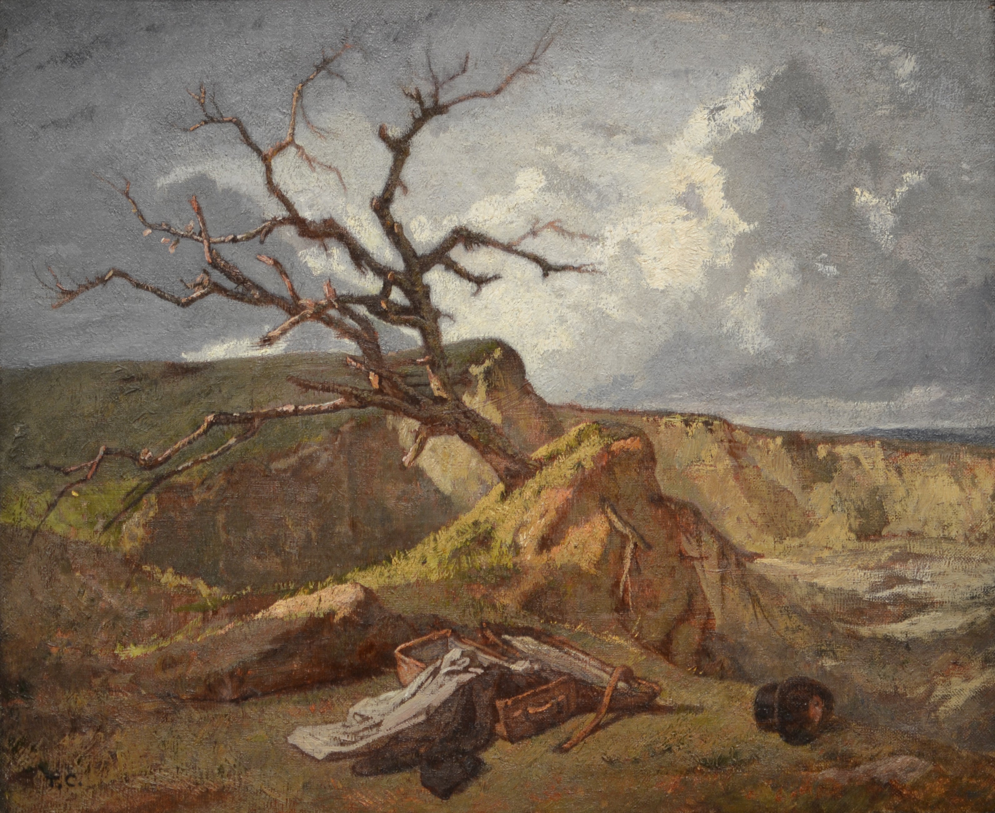 Paysage près de la mer - Thomas Couture