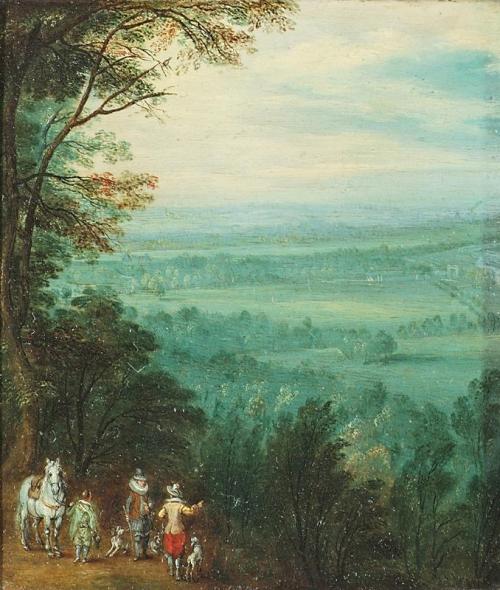 Paysage avec figures - David Teniers le Jeune