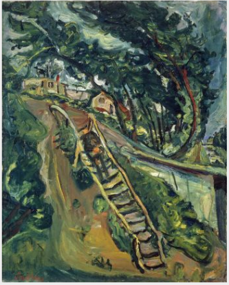 Manzara ve Merdiven Basamağı - Chaim Soutine