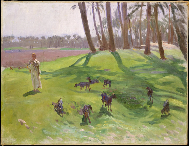 Çobanlı Manzara - John Singer Sargent