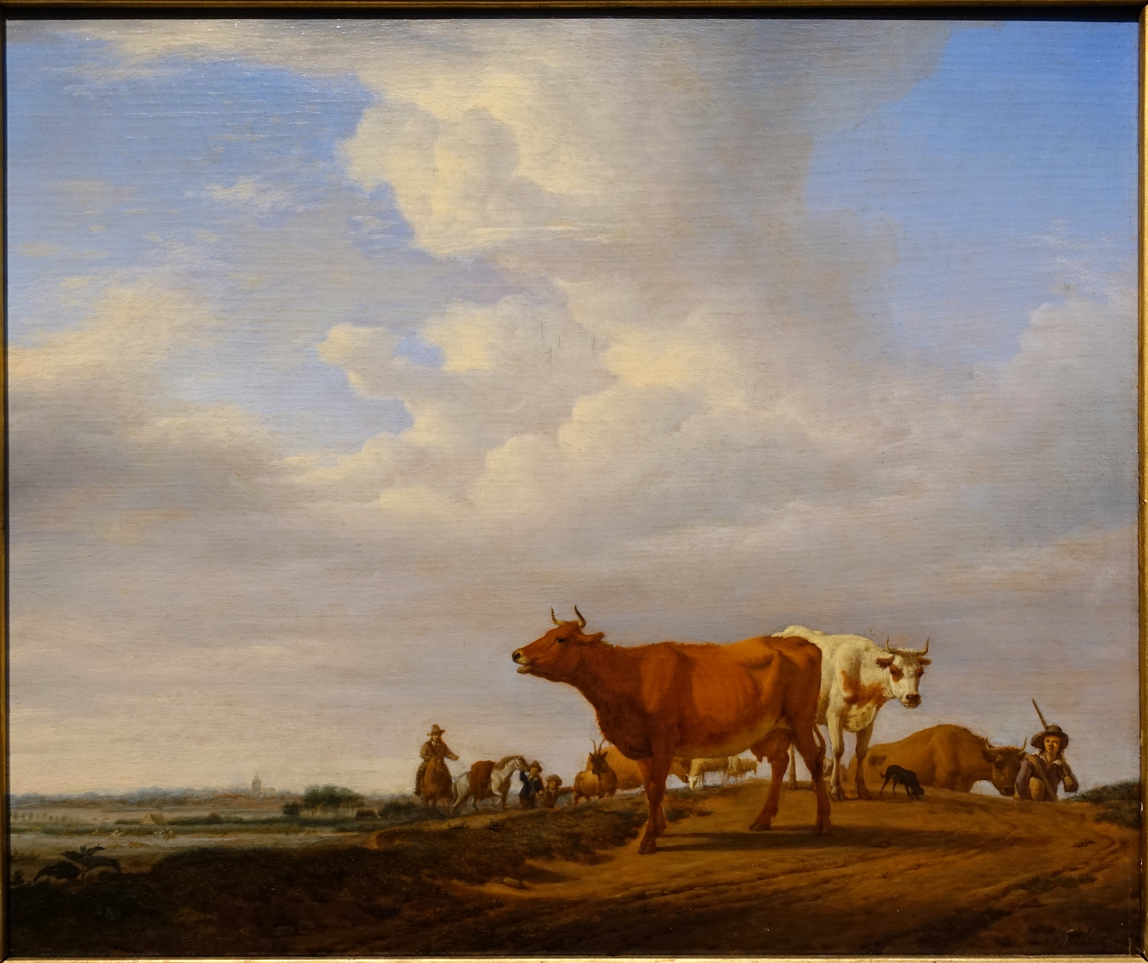 Paysage avec du bétail - Adriaen van de Velde