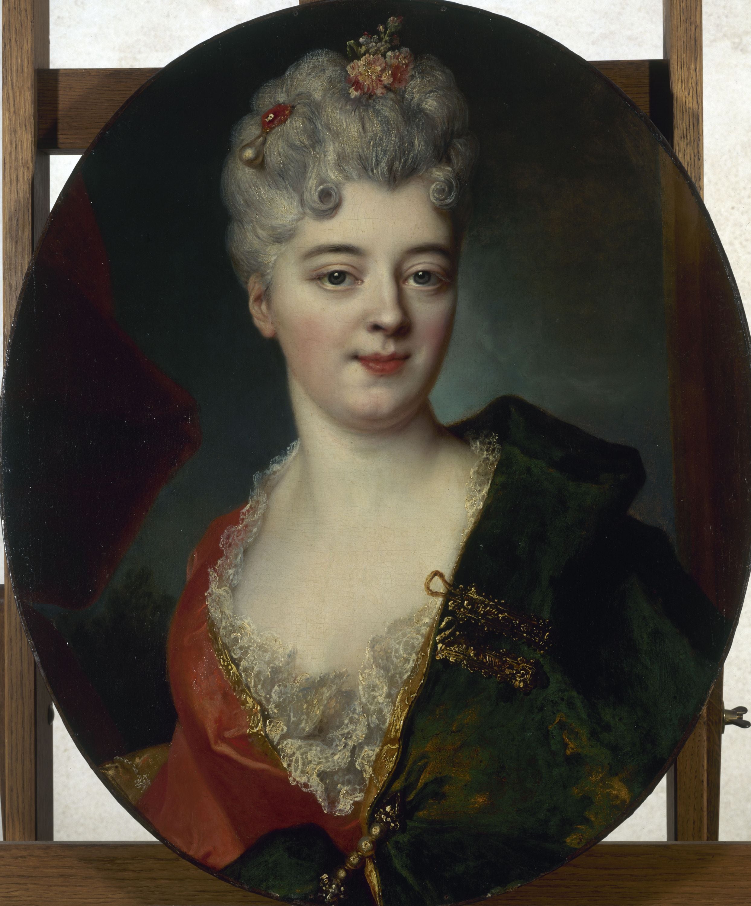 Portrait prés d'Elisabeth Delpech, marquise de Cailly - Nicolas de Largillière