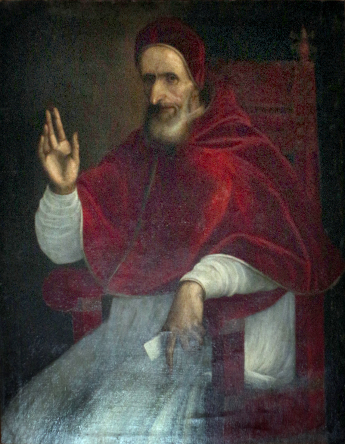 Portrait du pape Pie V - Lavinia Fontana